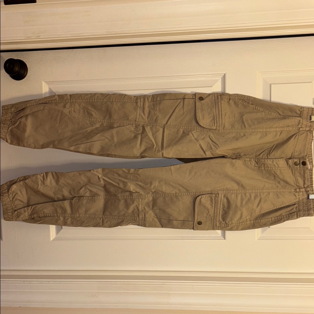 Women’s Tan Cargo Pants (Jogger)